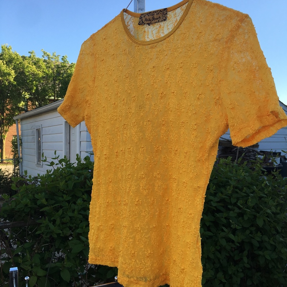See through mesh top